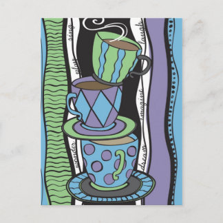 Carte postale Tea Party