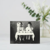 Carte Postale Tea Party 1900 (Debout devant)
