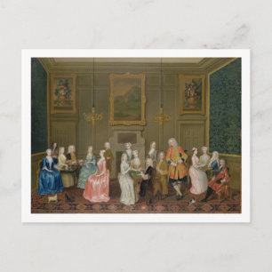 Carte Postale Tea Party à Lord Harrington's House, St. James's