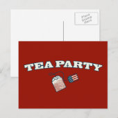 Carte Postale Tea Party Arc (Devant / Derrière)
