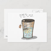 Carte Postale Tea Pee (Devant / Derrière)