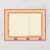 Carte postale Tea Service (Dos)