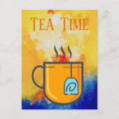 Carte postale Tea Time (Devant)