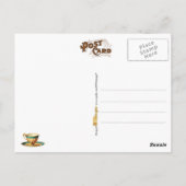 Carte Postale Tea-Time (Dos)