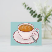 Carte postale Tea Time (Debout devant)