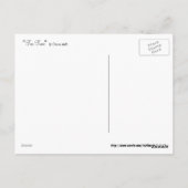 Carte postale Tea Time (Dos)