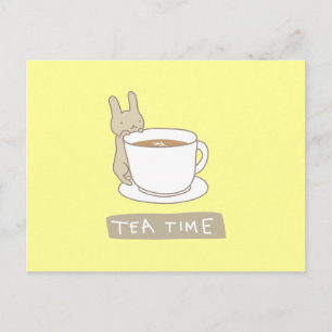 Carte Postale Tea time