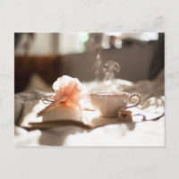 Tea Time avec un bon livre au lit