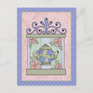 Carte Postale Tea Time Cards, Postage, Tee - shirt, GIfts