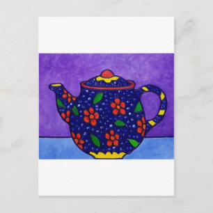 Carte Postale Tea time de Piliero