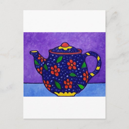 Carte Postale Tea time de Piliero (Devant)