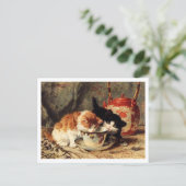 Carte Postale Tea Time Kittens Henriëtte Ronner-Knip (Debout devant)