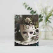 Carte Postale Teacup déplaisant de Plante (Debout devant)