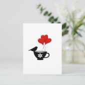 Carte Postale Teacup of Hearts (Debout devant)