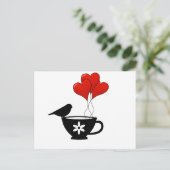 Carte Postale Teacup of Hearts (Debout devant)