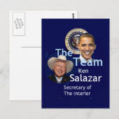 Carte postale Team Salazar (Devant / Derrière)