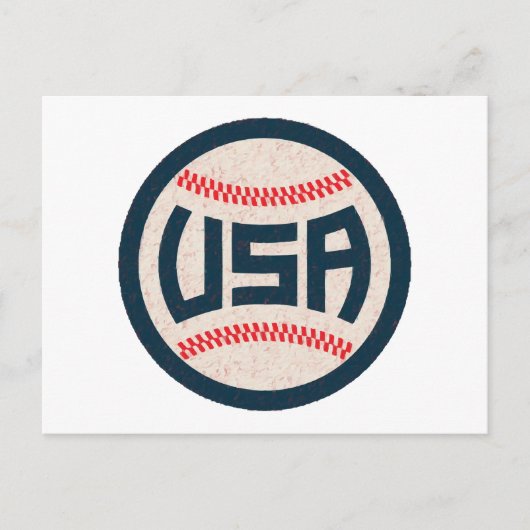 Carte Postale Team USA Baseball (Devant)