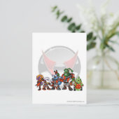 Carte Postale Team Virtupets Space Station Group (Debout devant)