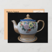 Carte Postale Teapot (Devant / Derrière)