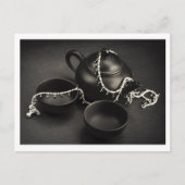 Carte Postale Teapot & Bijoux en argent, Tea house / décoration  (Devant)