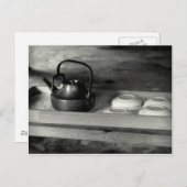 Carte Postale Teapot et Bowls (Devant / Derrière)