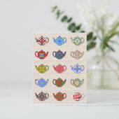 Carte Postale Teapots (Debout devant)