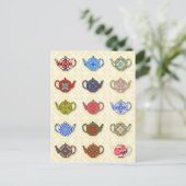 Carte Postale Teapots (Debout devant)