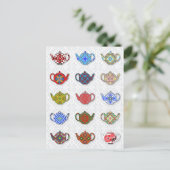 Carte Postale Teapots (Debout devant)