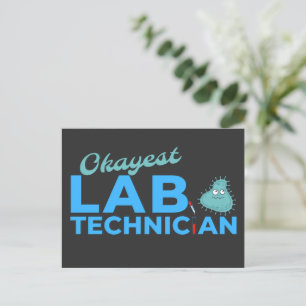 CARTE POSTALE TECHNICIEN DE LABO LE MOINS NUL - TECHNICIEN DE LA
