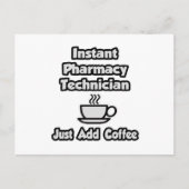 Carte Postale Technicien en pharmacie instantané .. Juste ajoute (Devant)