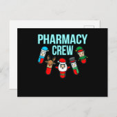 Carte Postale Technicien en pharmacie PharmD (Devant / Derrière)