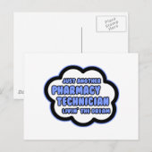 Carte Postale Technicien en pharmacie .. Vivre le rêve (Devant / Derrière)