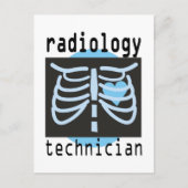 Carte Postale Technicien en radiologie (Devant)