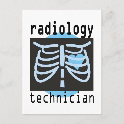 Carte Postale Technicien en radiologie (Devant)