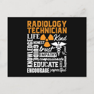 Carte Postale Technicien en radiologie Technicien en technologie