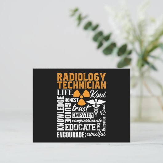 Carte Postale Technicien en radiologie Technicien en technologie (Debout devant)