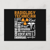 Carte Postale Technicien en radiologie Technicien en technologie (Devant)