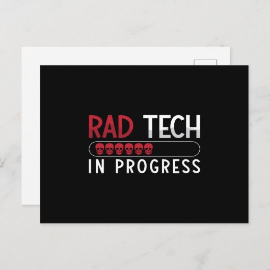 Carte Postale Technicien en radiologie Technologie Rad Tech En c (Devant / Derrière)