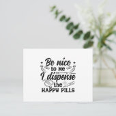 Carte Postale Technicien Pharmaceutique Pharmaciste Tech Soyez G (Debout devant)