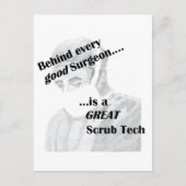 Carte Postale Technique de balayage (Devant)