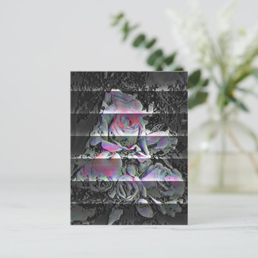 Carte Postale Techno Bouquet (Debout devant)