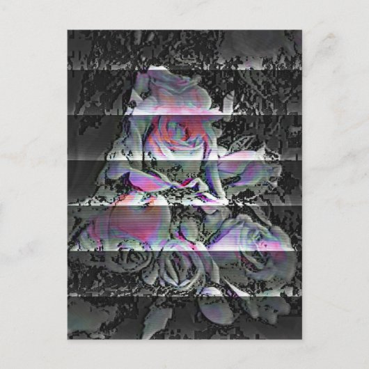 Carte Postale Techno Bouquet (Devant)