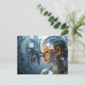 Carte Postale Technologie Futuriste (Debout devant)