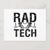 Carte Postale Technologue en médecine technique Rad Xray Radiolo (Devant)