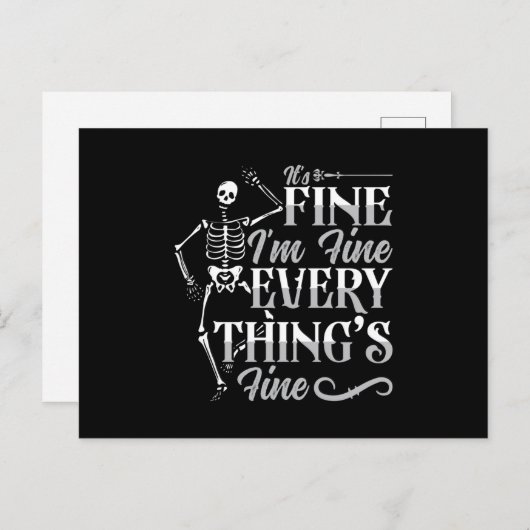 Carte Postale Technologue en radiologie Ça va Je suis Technologu (Devant / Derrière)