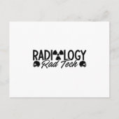 Carte Postale Technologue en radiologie Médecine Rad Technologue (Devant)