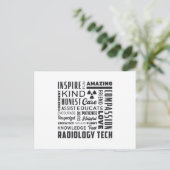 Carte Postale Technologue en radiologie Rad Tech X-Ray Tech (Debout devant)