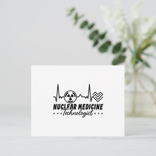 Carte Postale Technologue en radiologie Xray en médecine nucléai (Debout devant)