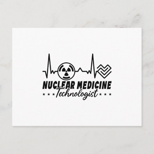 Carte Postale Technologue en radiologie Xray en médecine nucléai (Devant)