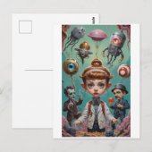 Carte Postale Technomancie récursive (Devant / Derrière)